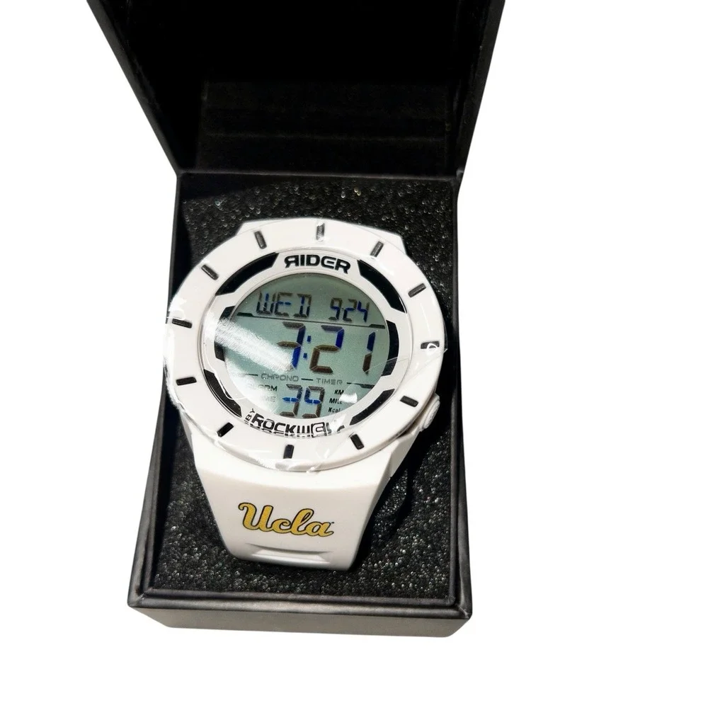 NIB Rockwell Coliseum UCLA Bruins‎ Mens 48mm Watch 10ATM Water Resistance